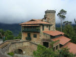 Church and monastery on Montserrate overlooking Bogota